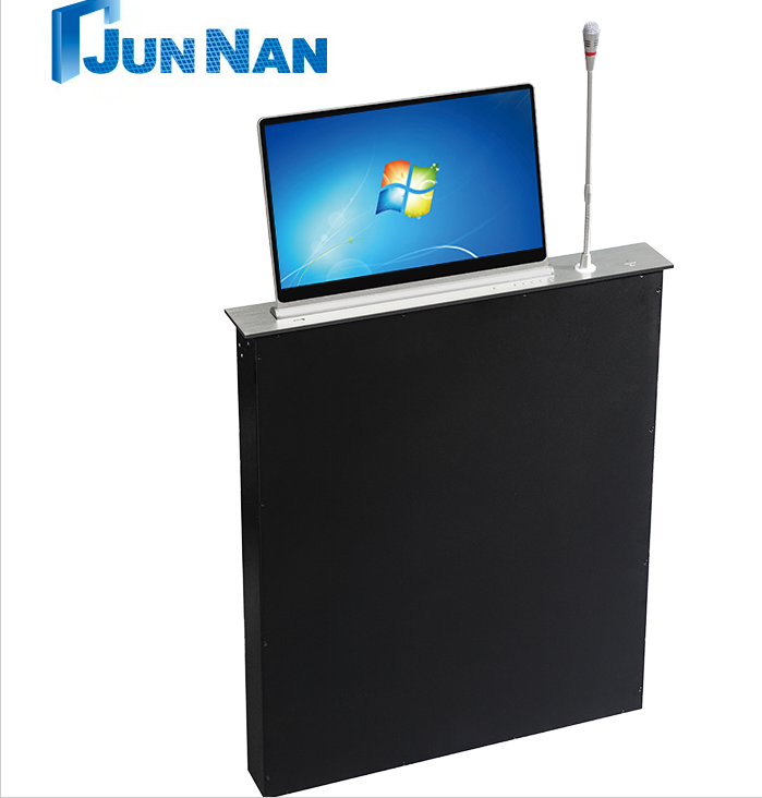 Sistem electric de ridicare a monitorului LCD cu ecran tactil