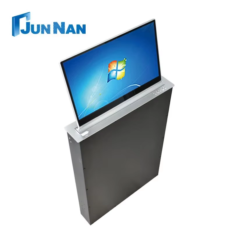 Lift pentru monitor LCD pentru sistem de conferințe fără hârtie Lift pentru monitor LCD pentru sistem de conferințe fără hârtie