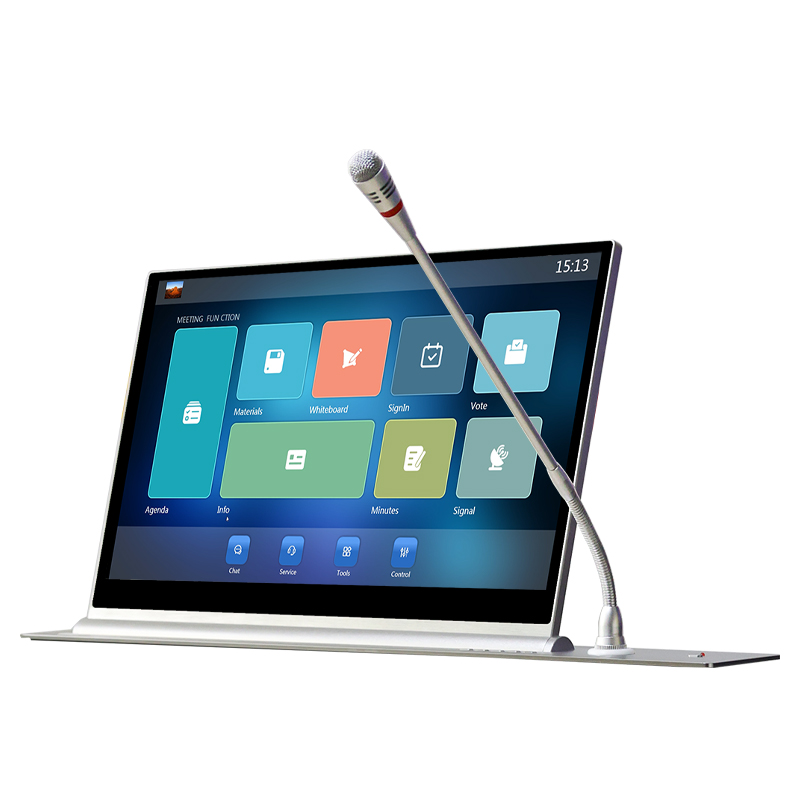 Monitor LCD Lift Masă ascunsă Sistem de conferințe fără hârtie